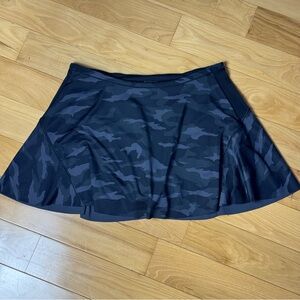 Athleta Black Camo Skort